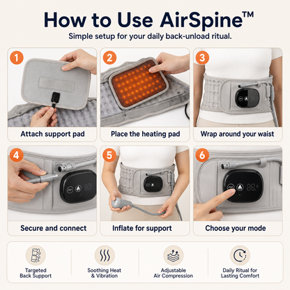 AirSpine™ Lumbar Support Belt