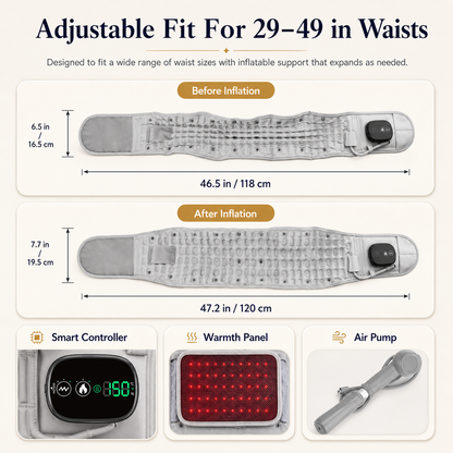 AirSpine™ Lumbar Support Belt