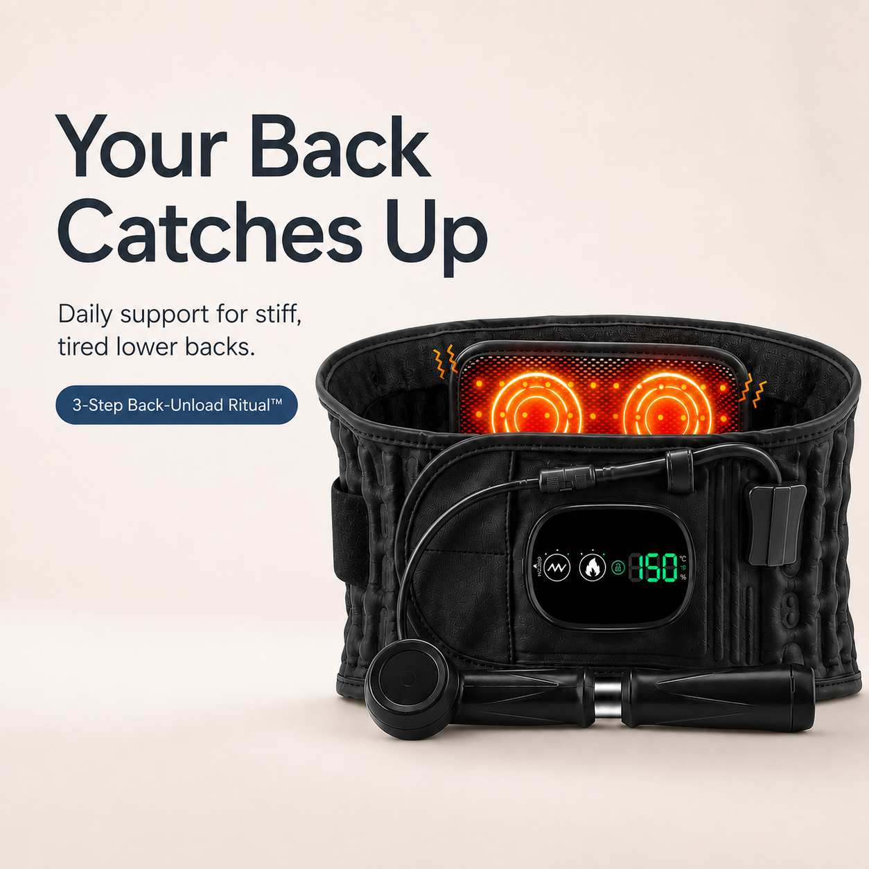 AirSpine™ Lumbar Support Belt